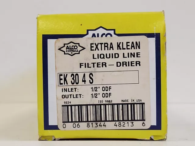 ALCO EK 30 4 S / EK-30-4-S EXTRA KLEAN  Liquid Line Filter-Drier