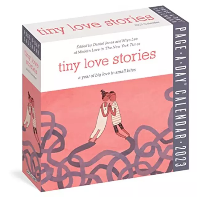 TINY LOVE STORIES PageADay Calendar 2023 Workman Calendars 21.68