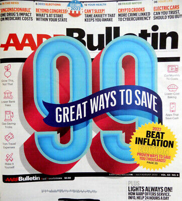 AARP BULLETIN July August 2022 BEAT INFLATION 99 Ways To Save LOW COST BAKING