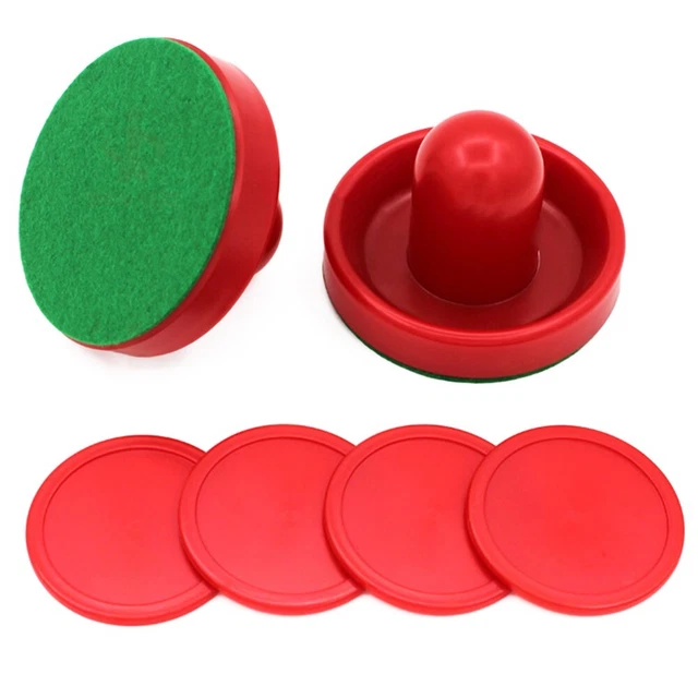 HOMASIS Air Hockey De Table, Table De Jeu Magnétique Avec 2 Marqueurs Et 2 Balles, 3 Aimants Pour Biscuits Et 2 Ensembles De Poignées