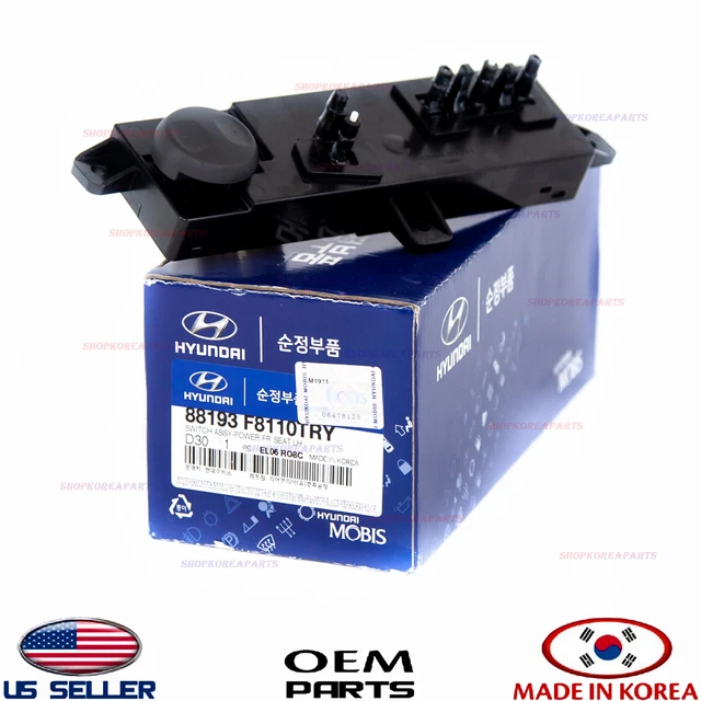 USCOCOO Front Left Driver Side Power Seat Control Switch For Hyundai Tucson, Sonata (2015-2020) – Direct Replace 88193C2020TRY