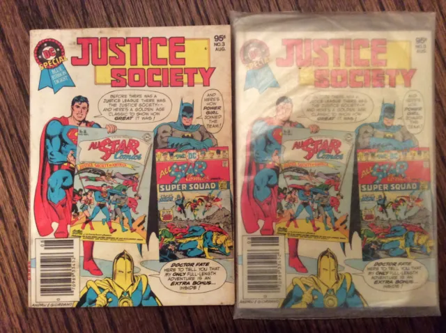 lot of 2 The Best of DC Blue Ribbon Digest   Superman # 3 1980
