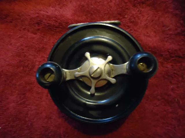 Vintage Australian Steelite S&A Bakelite Fishing Reel No 869 29.4.31 PERFECT