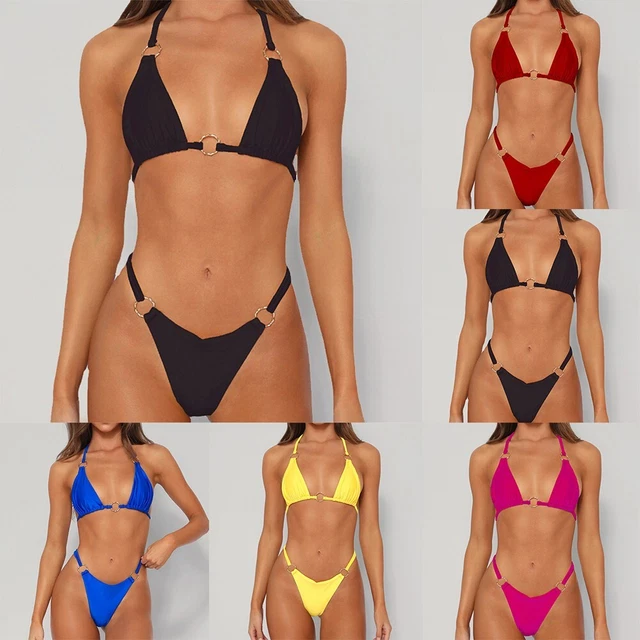 Set costumi da bagno donna costume da bagno spiaggia bikini sexy di alta qualità