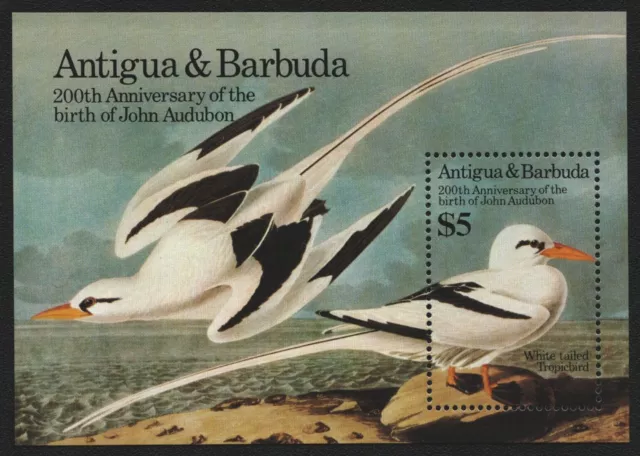 Antigua 1985 - Mi-Nr. Block 91 ** - MNH - Vögel / Birds - Audubon