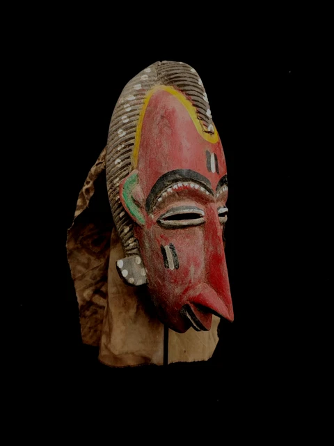AFRIKANISCHE KUNST ART africain african art MASQUE BOZO 35 cm EUR 43,38 ...