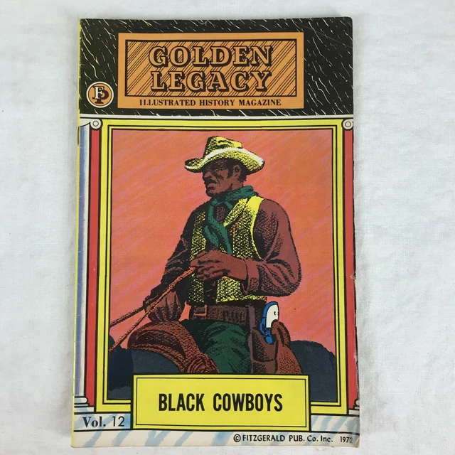 Rare 1972 Golden Legacy Vol 12 - Illustrated Black History Magazine Comic Book