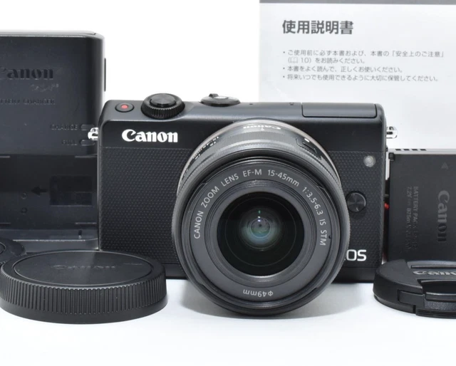 CANON EOS M100 KIT 15-45mm F/3.5-6.3 IS STM - 24.2MP - ADSL CÂMERAS