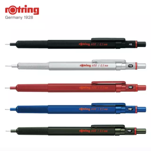 ROtring Mechanical Pencil 600 0.5 / 0.7mm High Quality Germany Drawing Pencils