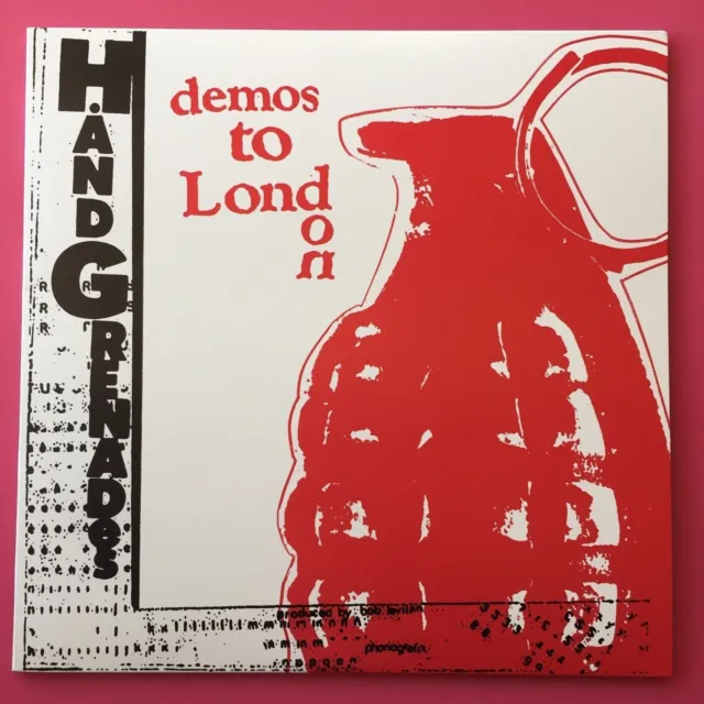 HAND GRENADES - Demos To London LP NYC punk 1979 Last Laugh Records kbd demo 12"