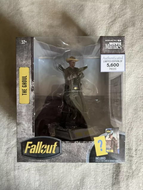 McFarlane Toys Fallout The Ghoul Posed Figure Movie Maniacs