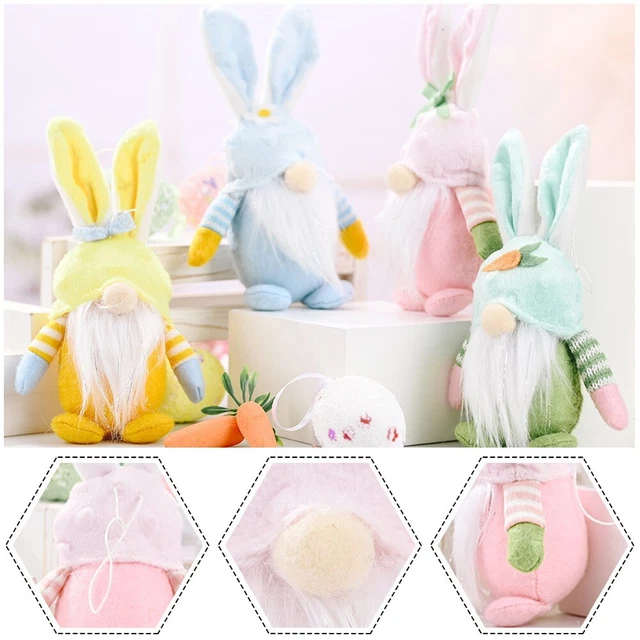 Gesichtslose Spielzeuge Ostern Hase Kaninchen Kinder Nordic Party Puppe