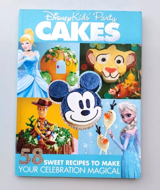 Disney Kids' Party Birthday Cakes Recipes Book Mickey Mouse Minnie  Princess