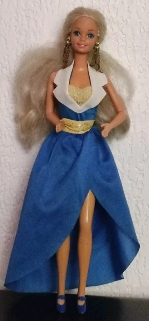 Ancienne Poupee Mannequin Barbie Mattel Tete 1976 Corps Chi