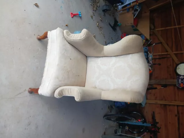 used vintage armchairs pair