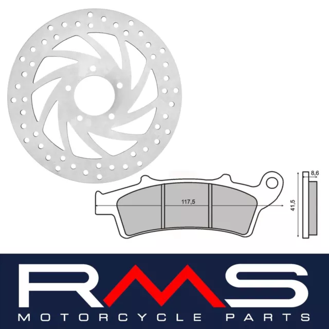 Set Frein Avant Disque Plaquettes Aprilia Scarabeo Light 250 300 2006 2010