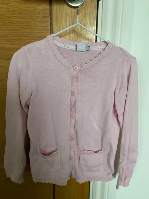 Girls pink cardigan, age 2-3 years, good condition.