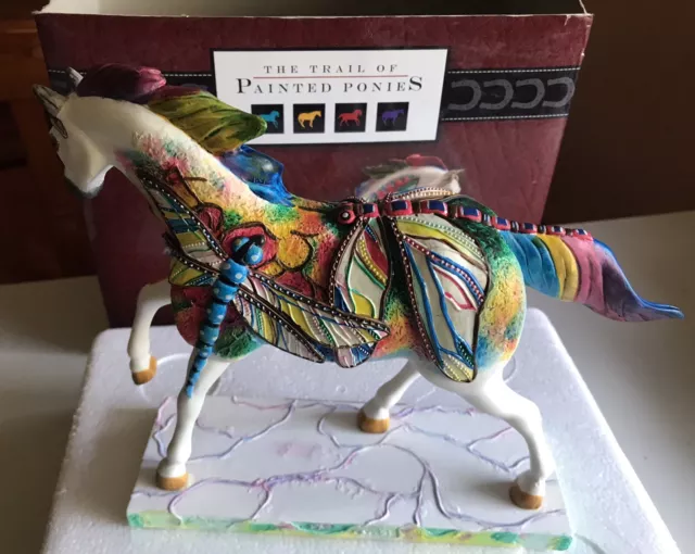 Trail Of The Painted Ponies LE Autographed 67/75 .  1E/0091 Dragonfly Magic 3