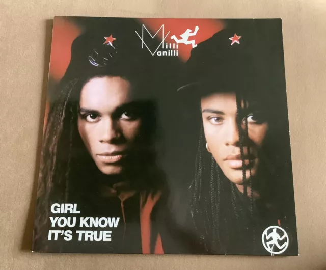 MILLI VANILLI Girl you know it’s true, Vinyl Maxi-Single 12“, guter Zustand