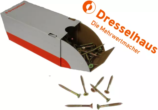 Spanplattenschrauben Torx JD 79 Dresselhaus I-Stern Holzschrauben 3x25 - 6x200mm