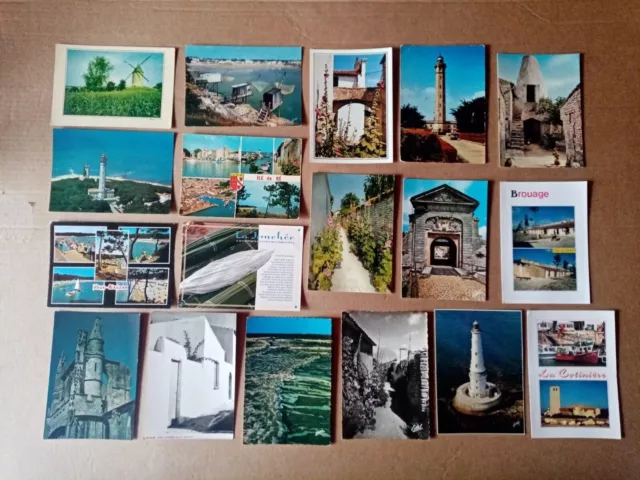 Lot de 18 cartes Postales France  (voir détail sur le verso des photos) 12