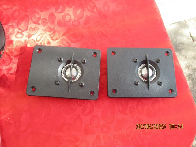 Paire De Tweeters Vintage Foster Rp 16 Equiphase Pour 3A