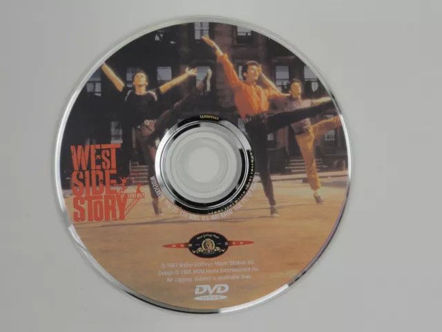 West Side Story (DVD, 1961, Widescreen) - DISC ONLY