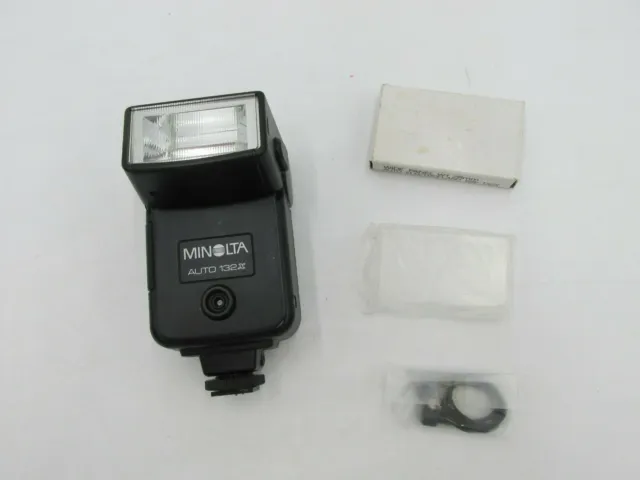 Minolta Auto Electroflash 132X With Manual - For Parts Or Repair