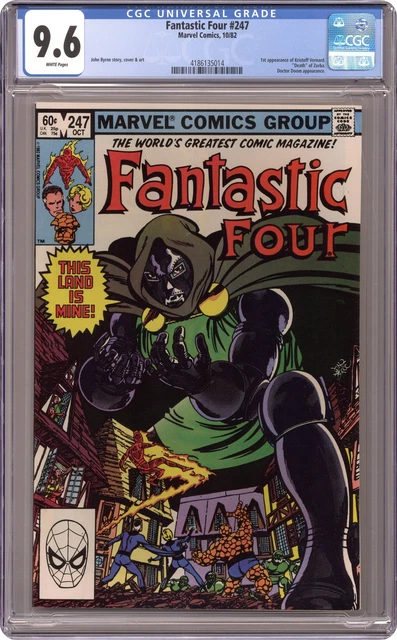 Fantastic Four #247 CGC 9.6 1982 4186135014