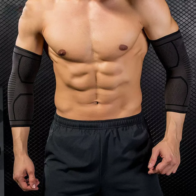 Compression Elbow Brace Support Arthritis Sleeve Bandage Gym Sport Arm 2