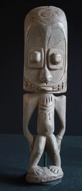 Großkopfskulptur vom Sepik, Neuguinea