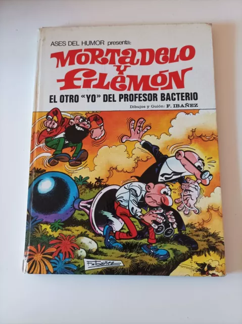 Mortadelo Y Filemon  Tapa Dura El Otro Yo Del Rofesor Bacterio Ases Humor