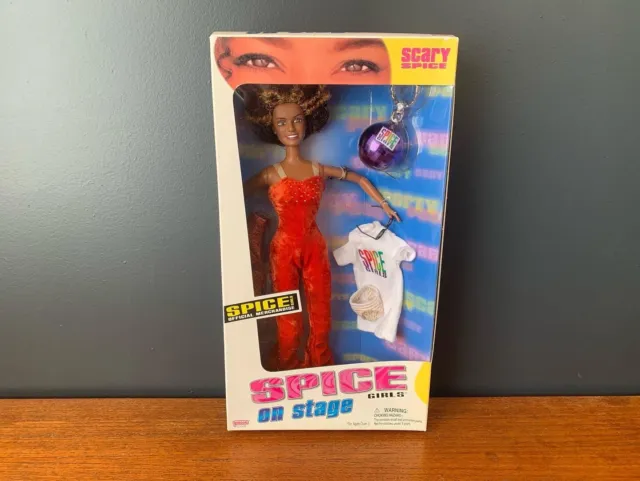1999 Spice Girls Scary Spice Mel B Galoob Boxed Doll With Spice World T-shirt