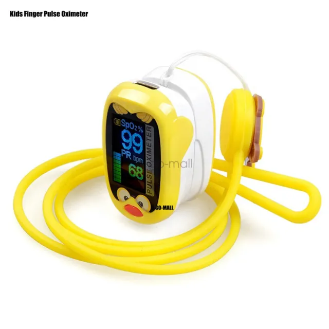 Infant Finger Pulse Oximeter Pediatric Rechargeable Neonatal For Children Kids