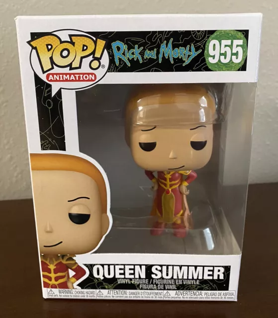 Funko POP! Animation~Rick and Morty-QUEEN SUMMER #955,Common,Vaulted,Ships In PP