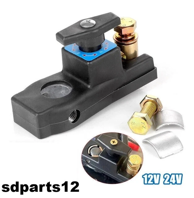 Interruttore Per Disconnessione Batterie Staccabatteria 300 A Con Chiave 222860161702 - 10