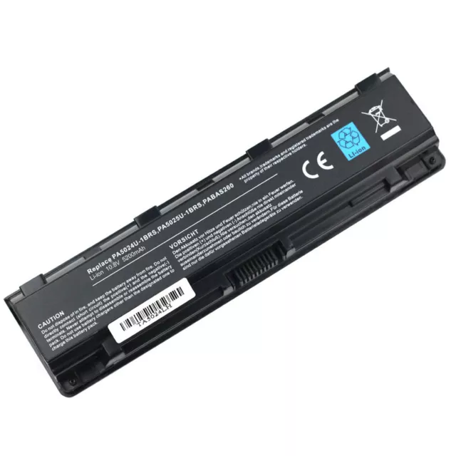 FOR TOSHIBA Satellite L850-166 LAPTOP 6 CELL LI-ION BATTERY 4200MAH PA5024U-1BRS 2