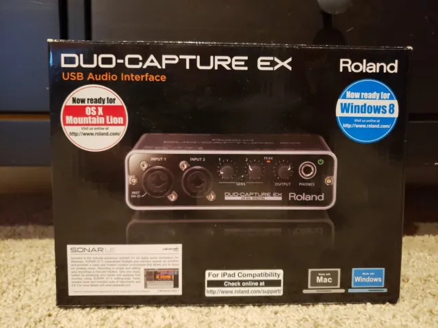 Roland DUO-CAPTURE EX UA-22  USB Audio Interface