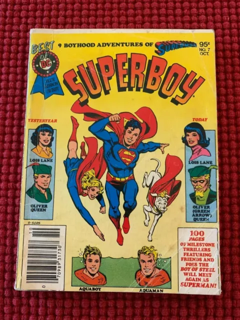 BEST OF DC BLUE RIBBON DIGEST Vol 2 Number 7 SUPERBOY 1980