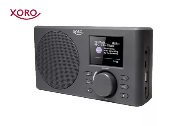 XORO DAB 150 IR WLAN-Internetradio, DAB+/FM Empfang, Spotify Connect, USB-Player