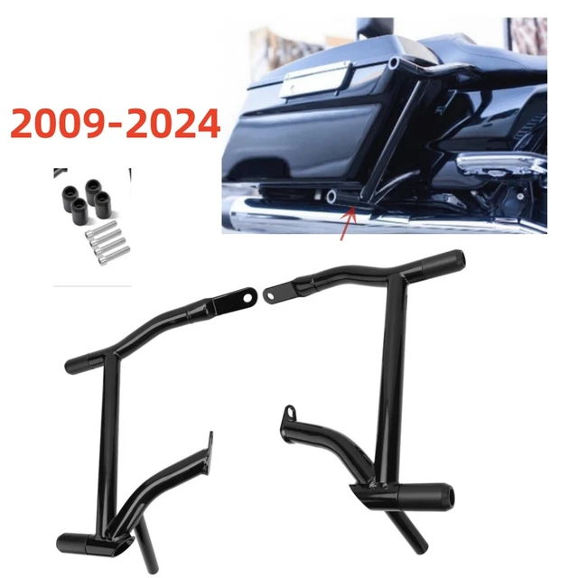 Sturzbügel Für Harley Sportster - Motor Schutz Chrom/Schwarz 2004-2017