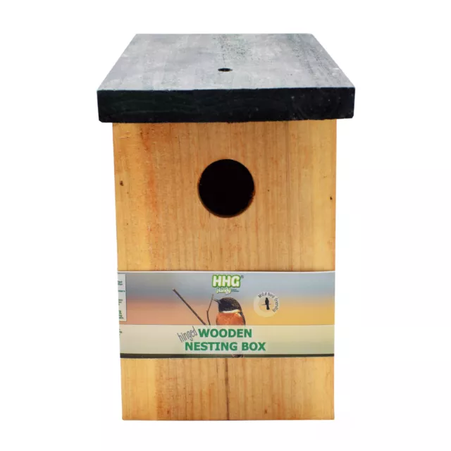 Wild Bird Nest Box House Home - Fully Treated FSC Certified - Seconds