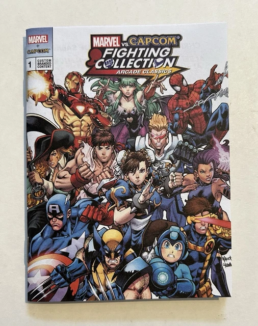 MARVEL VS CAPCOM Fighting Collection Arcade Classics #1 Mini Comic Nm £ ...