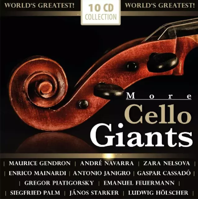 More Cello Giants - Gendron,Maurice/Navarra,Andre/Nelsova, Zara+  10 Cd Neu