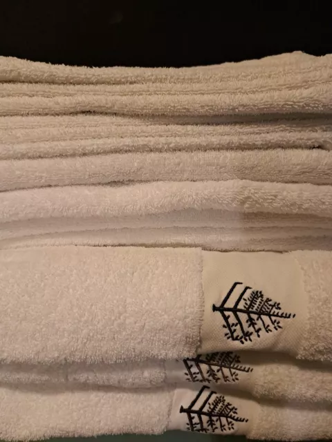 Four Seasons Hotel & Resort White 3- Bath Towel 6-Hand Towels & 6-Wash Clothes