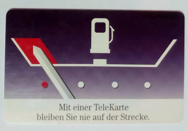Telefonkarte (05) Telekom - Tankanzeige - 12 DM - gebraucht 1990er-2000er,