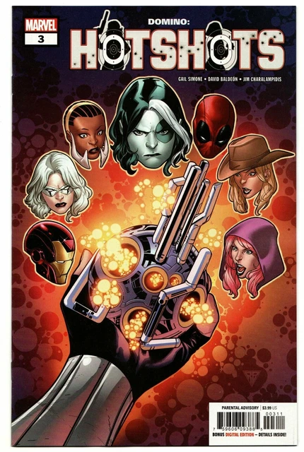 Domino Hotshots #3 MARVEL Comics 2019 1st Print Main Cover unread NM