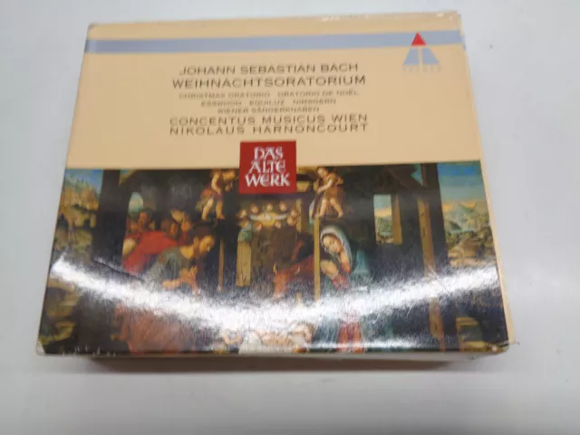 CD Concentus Musicus Wien - Nikolaus Harnoncourt: Johann Sebastian Bach - Weihna