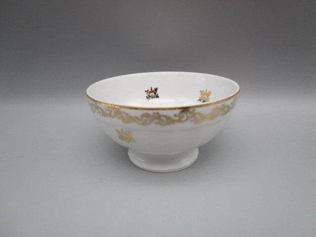 Bol ancien faïence décor floral