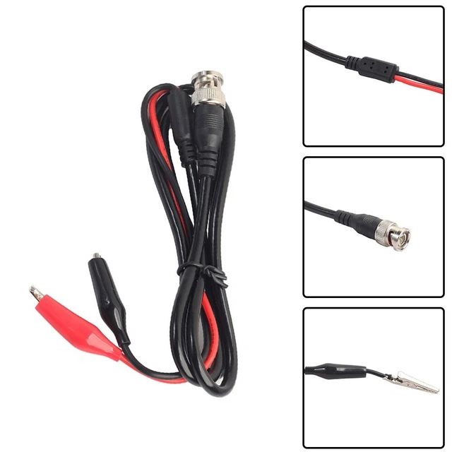 Durable Plombs & Sondes Double Alligator Clip Sonde Ligne 5A 10cm Conducteur
